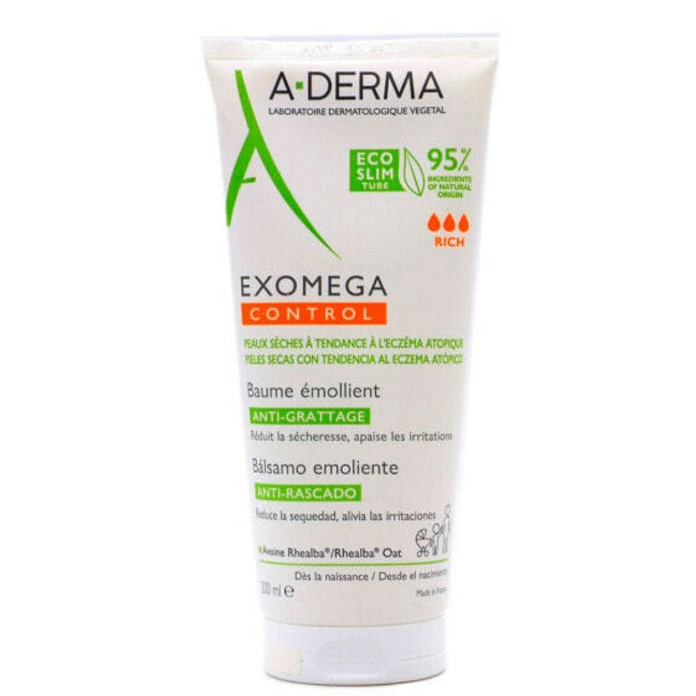 Губы ADERMA Exomega Control Eco 200ml Balm