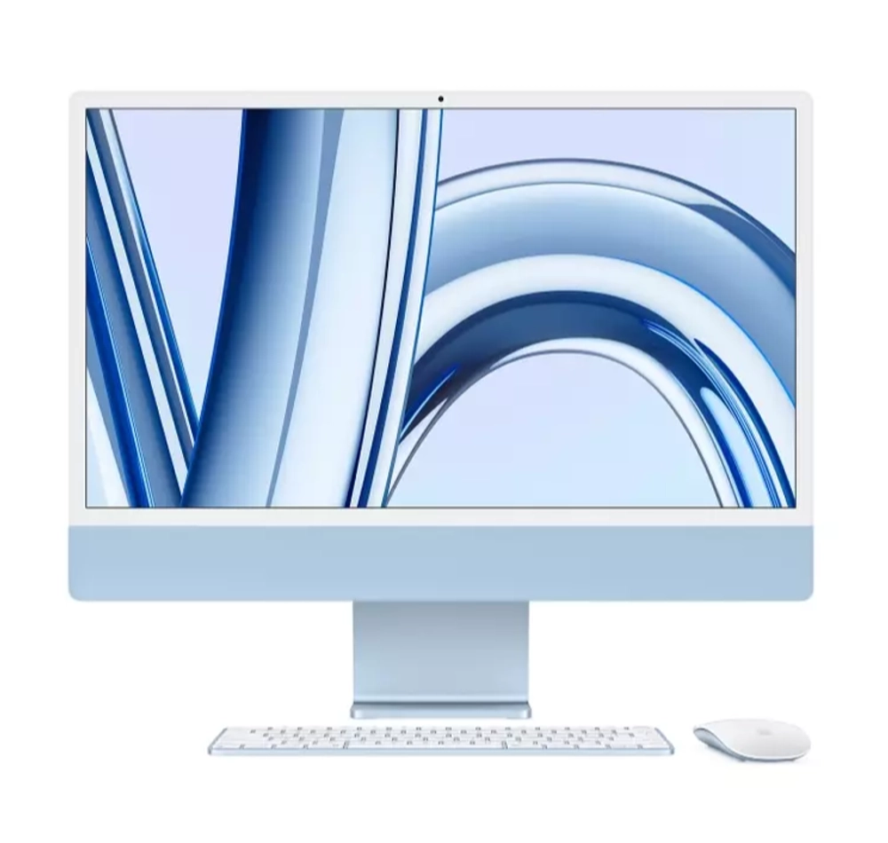 Apple iMac 4.5K 24" (2023) Blue (M3 8-Core CPU/10-Core GPU, 16GB, 512Gb) (Custom)