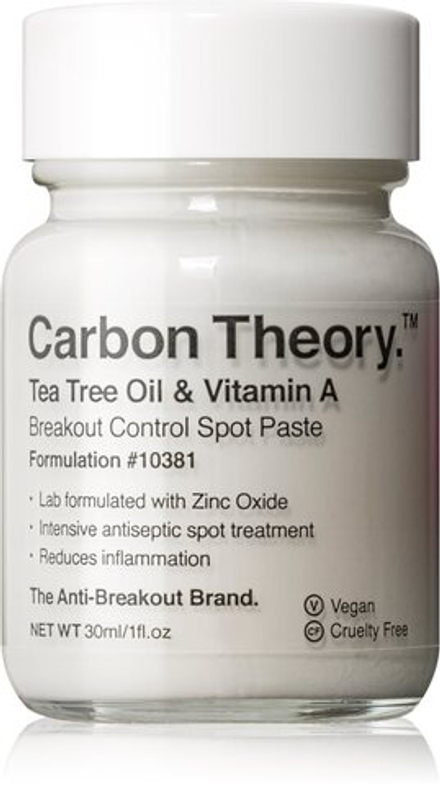 Carbon Theory Tea Tree Oil & Vitamin A - точечный уход против прыщей /   30  ml  / GTIN 634114052718