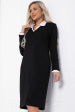 Платье Деловой стиль (черное) П12342-12 LT Collection