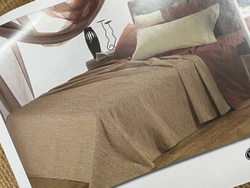 Покрывало 240х260 Royal Cover Ostuni sabbia бежевое