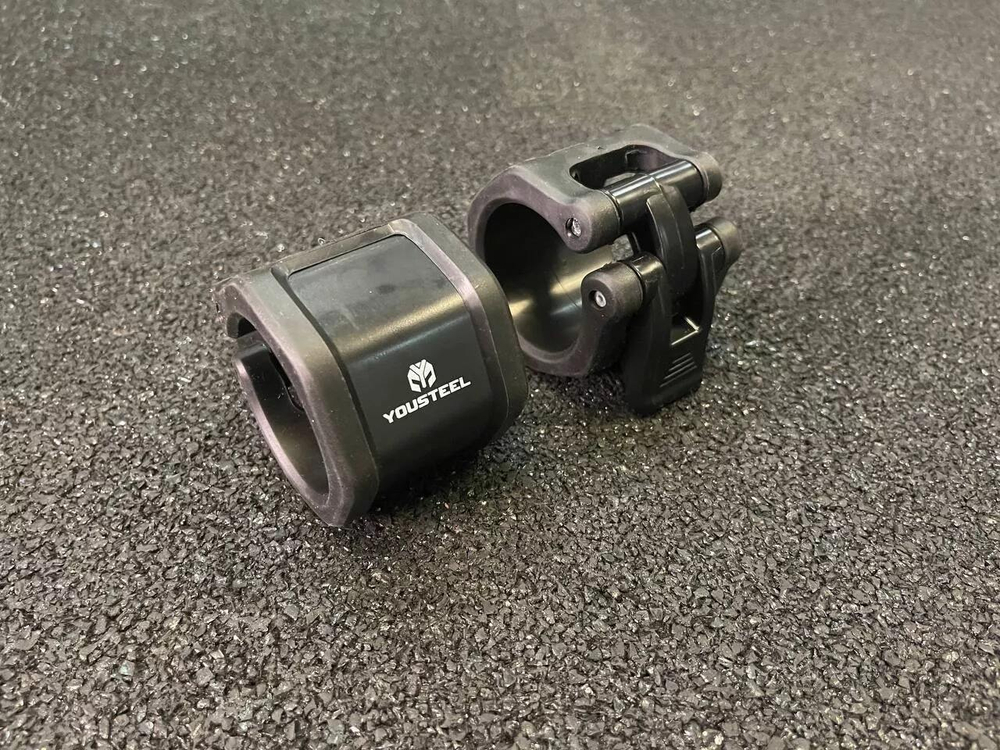 Пластиковые замки, черные, пара