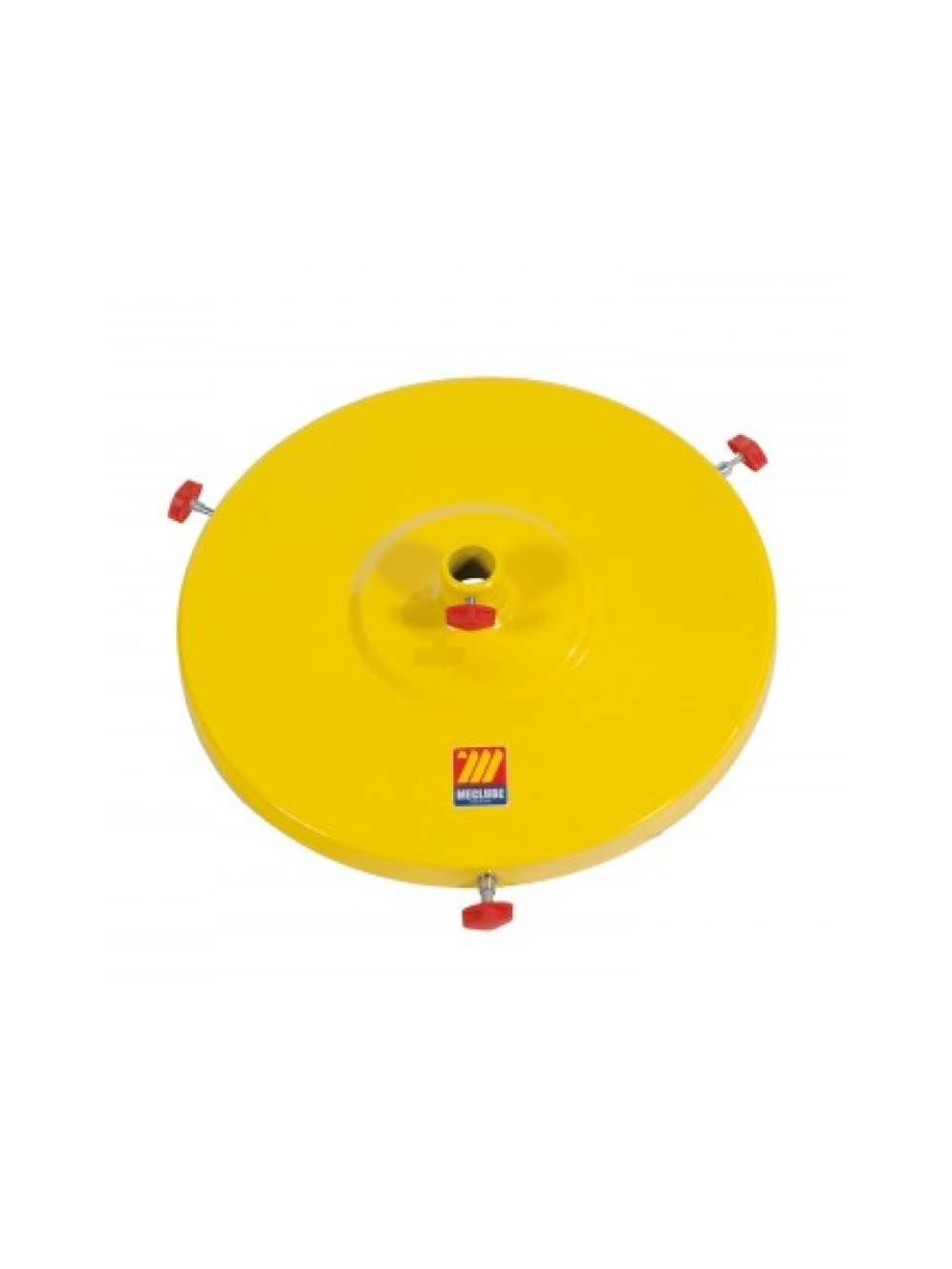 Крышка для бочек 20-30 кг Ø350 с креплением для насоса, шток Ø30 мм