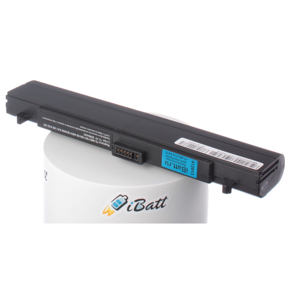 Аккумулятор iBatt 5200mAh, для W5000 M5000 M5A M5N W6F S5N W5F M5200 W6A W5A W5Fe M5200N S5200N Z3300 M5200A M5200Ae W6Fp S7F W5600 M500A S5000A Z33A W5Fm M500N M5200NP Z35H M5000A M5000NP