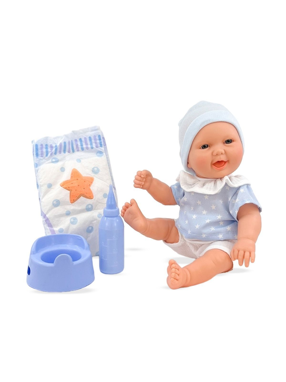 Пупс BERJUAN виниловый 30см Baby Pipi (515)
