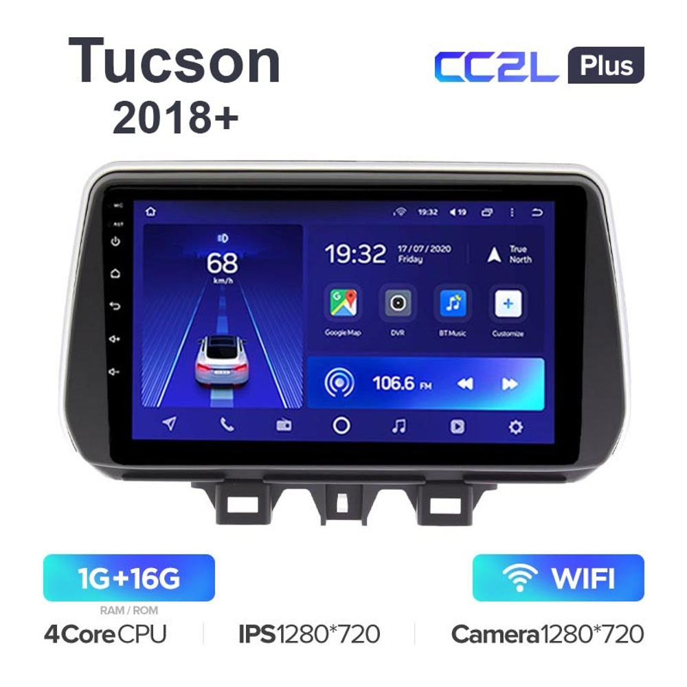 Teyes CC2L Plus 9" для Hyundai Tucson 2018+