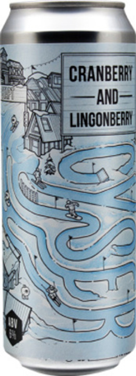 Медовуха Степь и Ветер Кренберри Энд Лингонберри Сайзер / Mead Steppe & Wind Cranberry Lingonberry Cyser 0.45 - банка