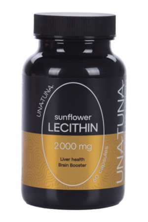 UNATUNA Lecithin 2000 мг, 60 капсул