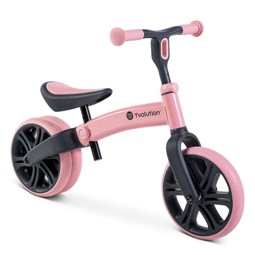 Беговел YVolution Velo Junior, розовый