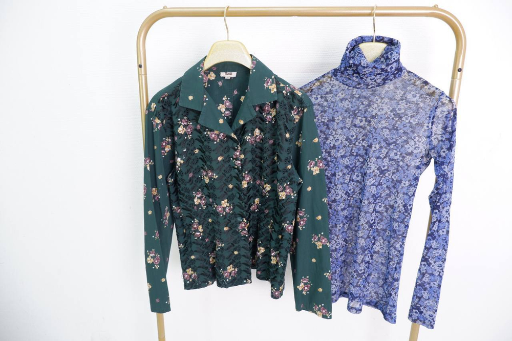 Микс опт 5 кг INCITY, LOVE REPUBLIC, Columbia, MNG блузки, рубашки, пиджаки, трикотаж