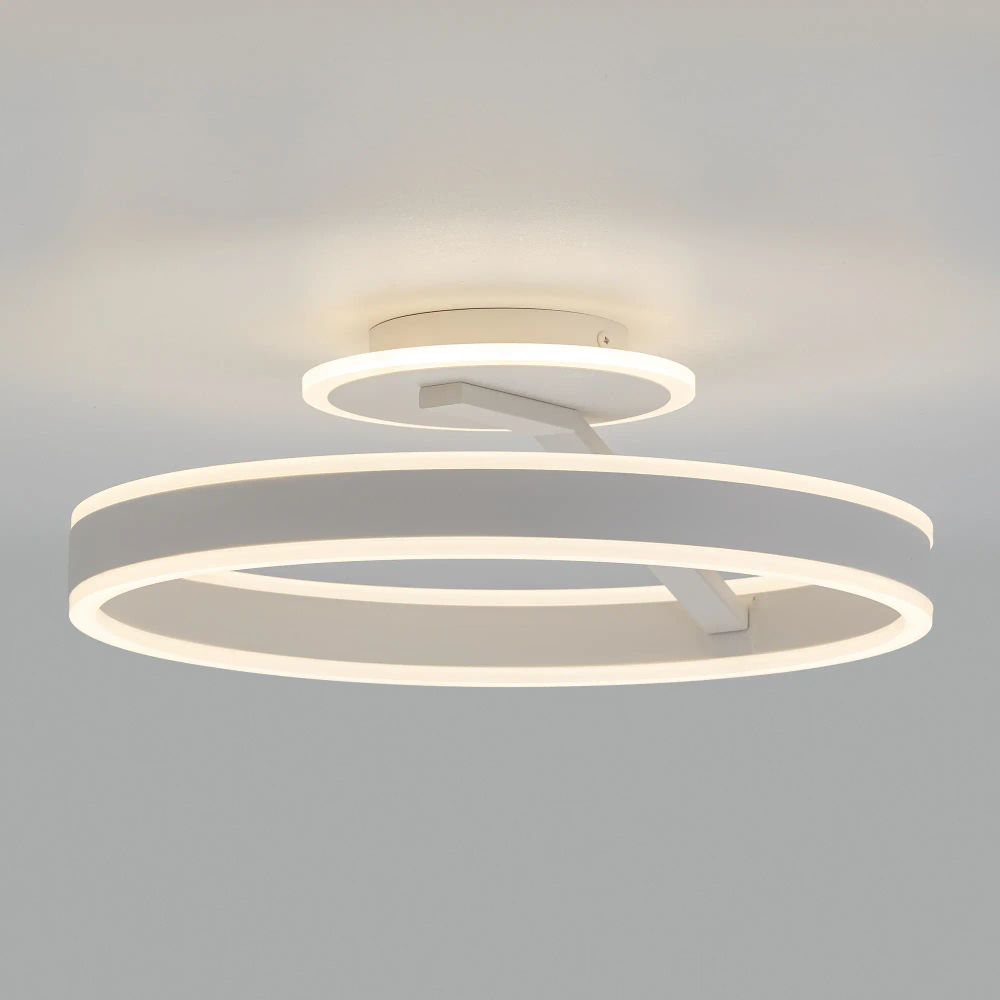 Citilux Дуэт CL719740 LED Люстра с пультом Белая