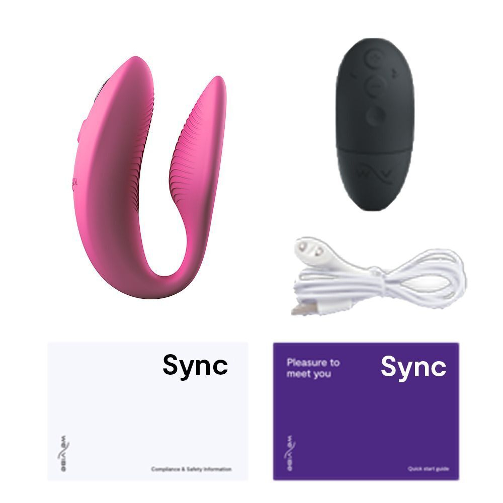 We-Vibe Sync 2 - Вибратор для пар с приложением и пультом ДУ