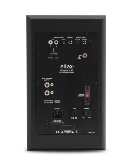 ELTAX Monitor III BT Phono Black