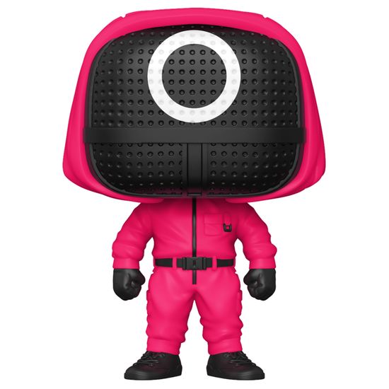 Фигурка Funko POP! TV Squid Game Round Masked Worker (1226) 64799 / Фигурка Фанко ПОП! по мотивам сериала "Игра в кальмара", Рабочий "Круг"