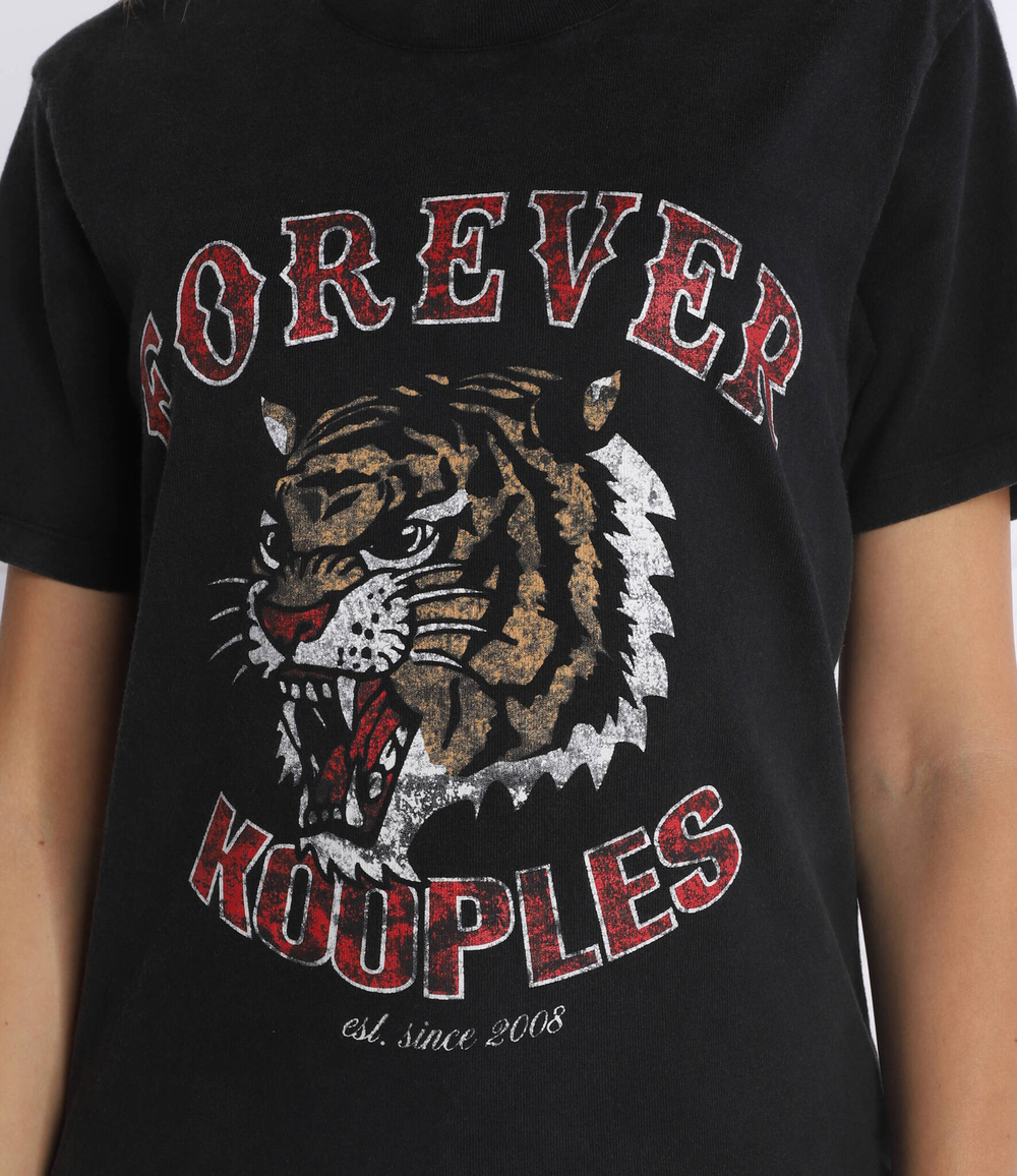 футболка The Kooples - черный(FTSC25020K)