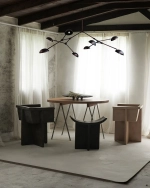 Люстра 101 Copenhagen Drop Chandelier - Burned Black (5m)