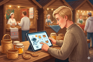 Треть покупателей готовы покупать через AI