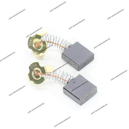 Электроугольная щётка 7x17x17 пружина, пятак-уши подходит для HITACHI в коробочке