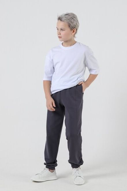 Брюки для мальчика Робин-1.1 Виотекс СЕРЫЙ