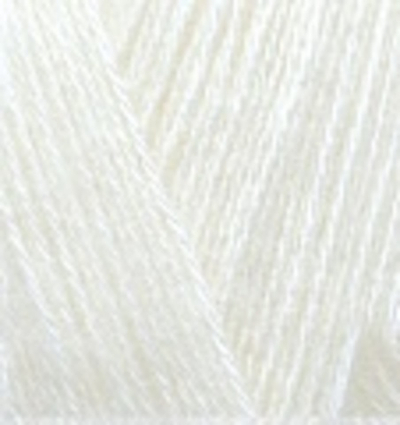 Пряжа ALIZE "Angora Gold" 62 молочный