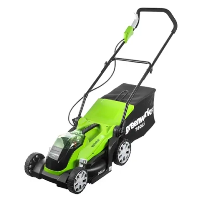 Аккумуляторная газонокосилка Greenworks G40LM35K3 40В (1 x 3 Ач, ЗУ) нож 35 см, 2501907UE