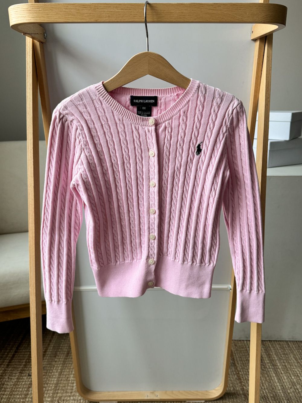 Хлопковый кардиган Ralph Lauren, 116