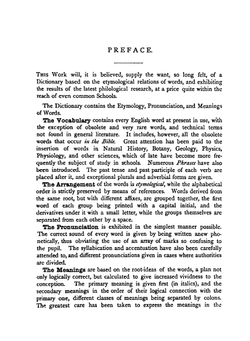 Etymological Dictionary of the English Language | W. Chambers