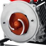 Мотопомпа бензиновая ЗУБР МПГ-1800 для грязной воды