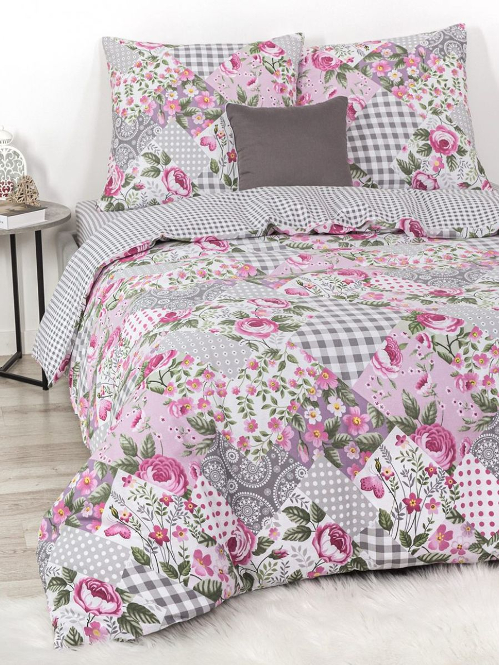 Постельное белье 1 5 спальное, бязь, 100% хлопок, 1 наволочка 70х70