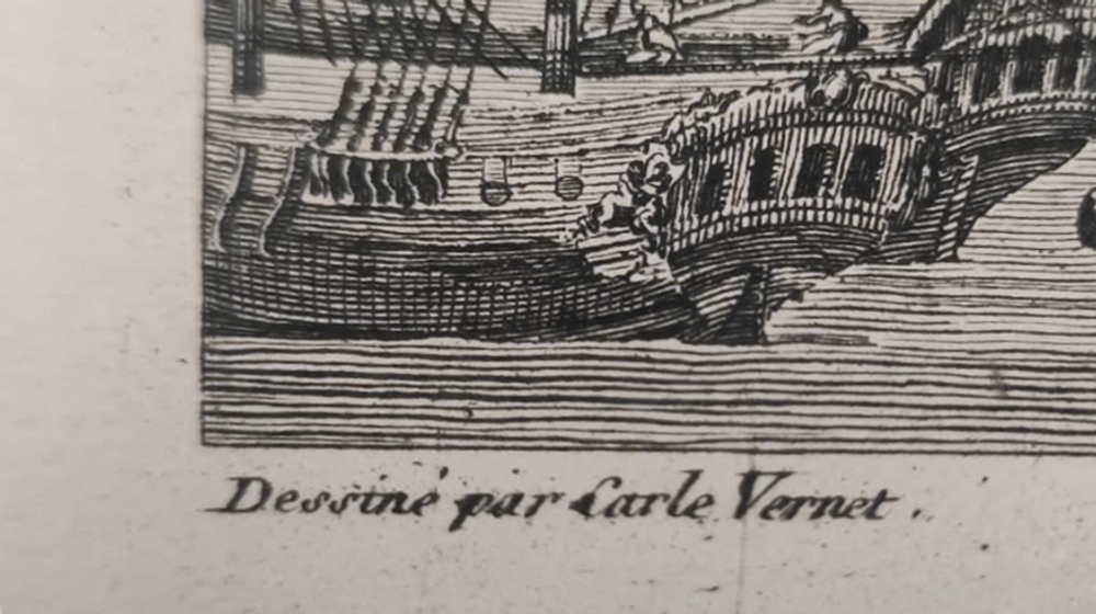 Взятие французами Ливорно 27 июня 1796 года Гравюра из альбома Военные кампании Франции. Париж. 1834