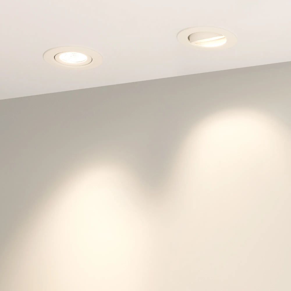 Светильник LTD-POLAR-TURN-R80-5W Warm3000 (WH, 36 deg, 230V) (Arlight, IP20 Пластик, 3 года) 032857