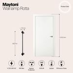 Настенный светильник (бра) Maytoni MOD413WL-L8B3K