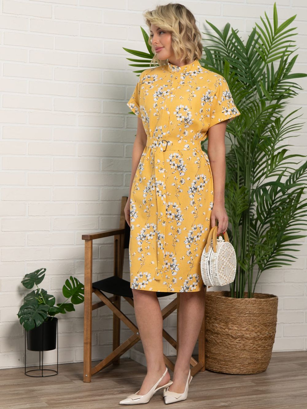 Платье Бон вояж (горчица) П15990-41М LT Collection