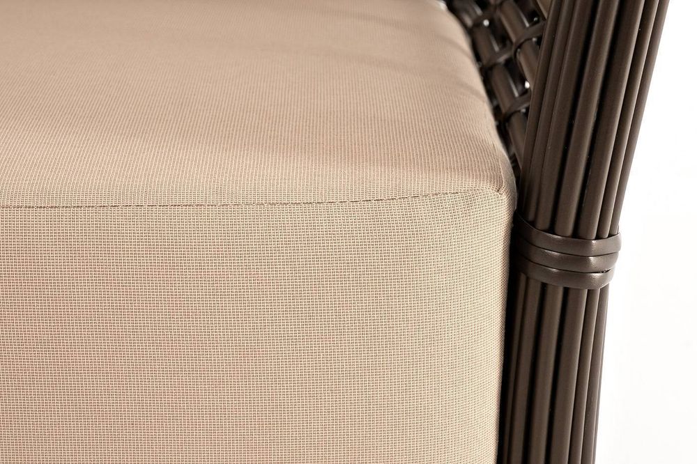 "Валенсия" диван из искусственного ротанга трехместный, цвет бронзовый