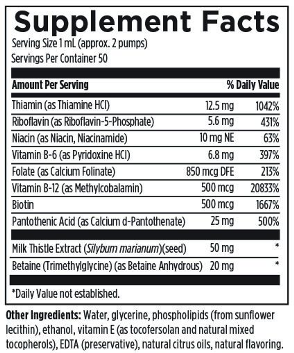 Designs For Health - LPOBSP - Liposomal B Supreme 50 ml