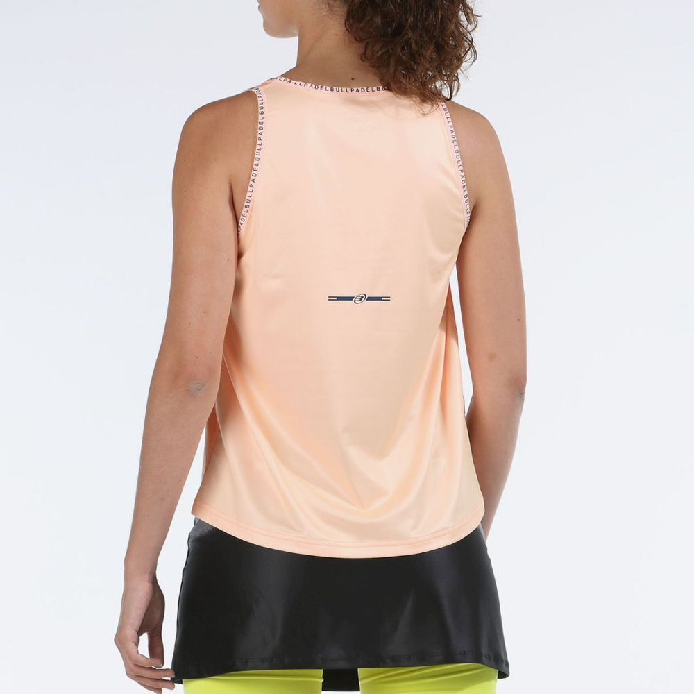 Женский топ теннисный Bullpadel Eulari Tank Top Women - Розовый