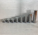 Ножки для мебели металлические высота 15 см 2 штуки