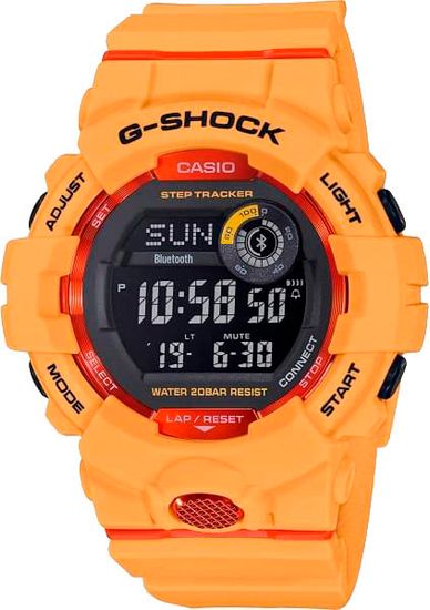 Наручные часы Casio G-SHOCK GBD-800-4ER с шагомером