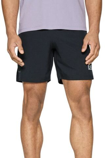 Мужские теннисные шорты EA7 Man Woven - черный