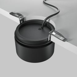 Светильник встраиваемый светодиодный Maytoni   DL024-12W-DTW-B