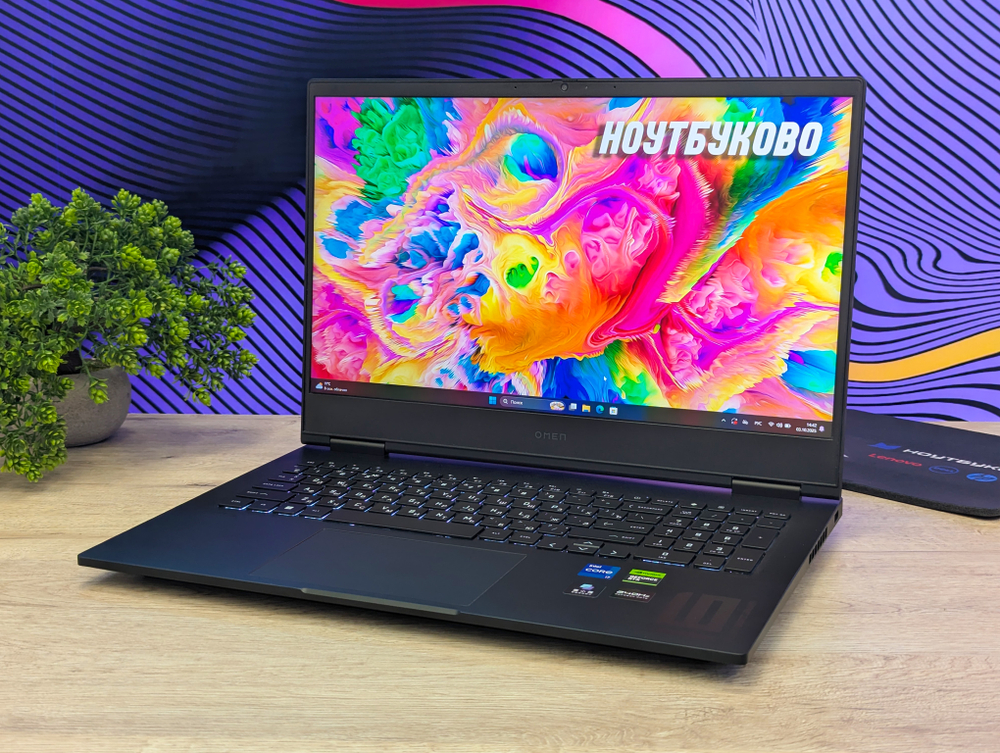 Ноутбук HP Omen 16, intel core i7-14650HX, 16.1" 2560x1440, NVIDIA GeForce RTX 4070, 16 Gb RAM 512 Gb SSD, Win 11Pro