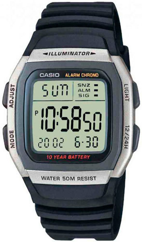 Японские наручные часы Casio Collection W-96H-1A