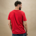 Футболка Красная ПРЕМИУМ ХЛОПОК 180гр, S (46)