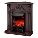 Каминокомплект Real Flame Anita Corner AO с очагом Fobos Lux Black RC (угловой)