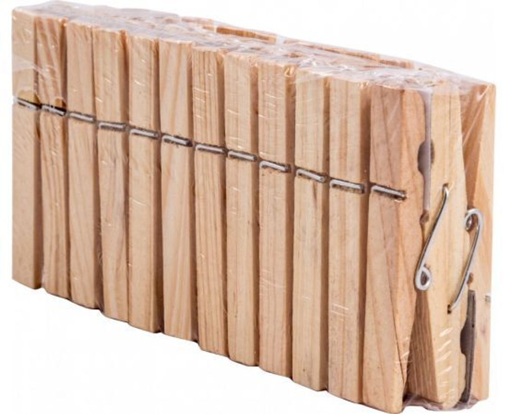 Прищепки деревянные PEG-W-S/24 ,311372