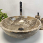 Раковина из оникса Bowl Grey Medium TinLip BO-61086 45*45*15