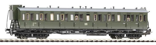 Пассажирский вагон 2 кл. с тормозной кабиной, DR, III эпоха