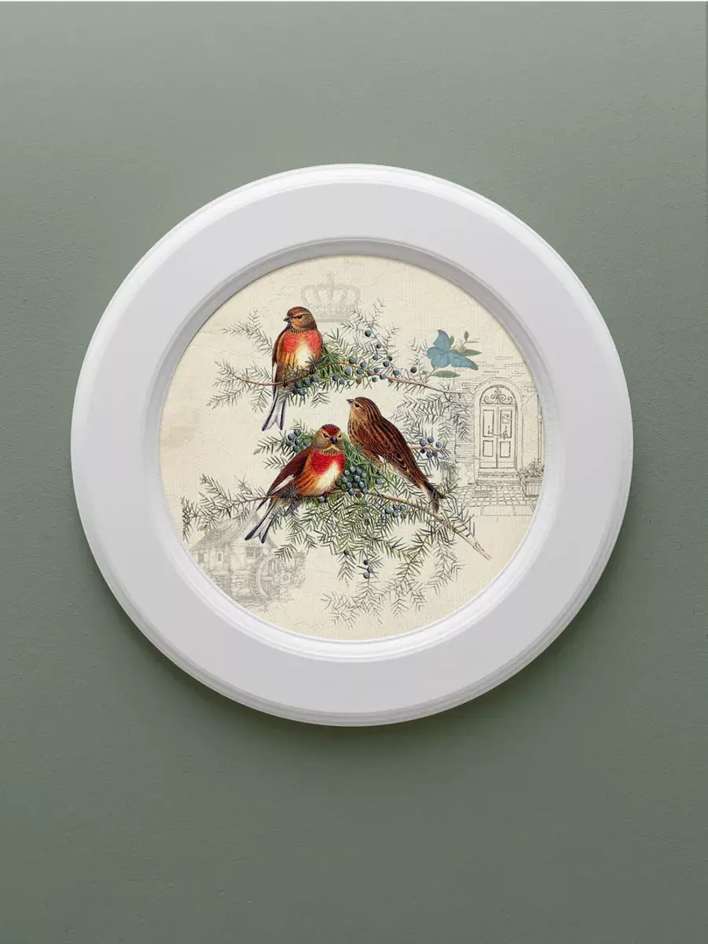 Картина на стену интерьерная на холсте 27 см