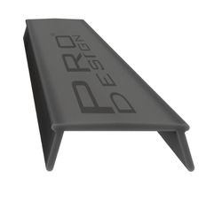 Рассеиватель для плинтуса Pro Design LC-16 черный, 2700 мм