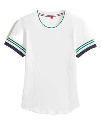Женская теннисная футболка Wilson Baseline Seamless T-Shirt - белый